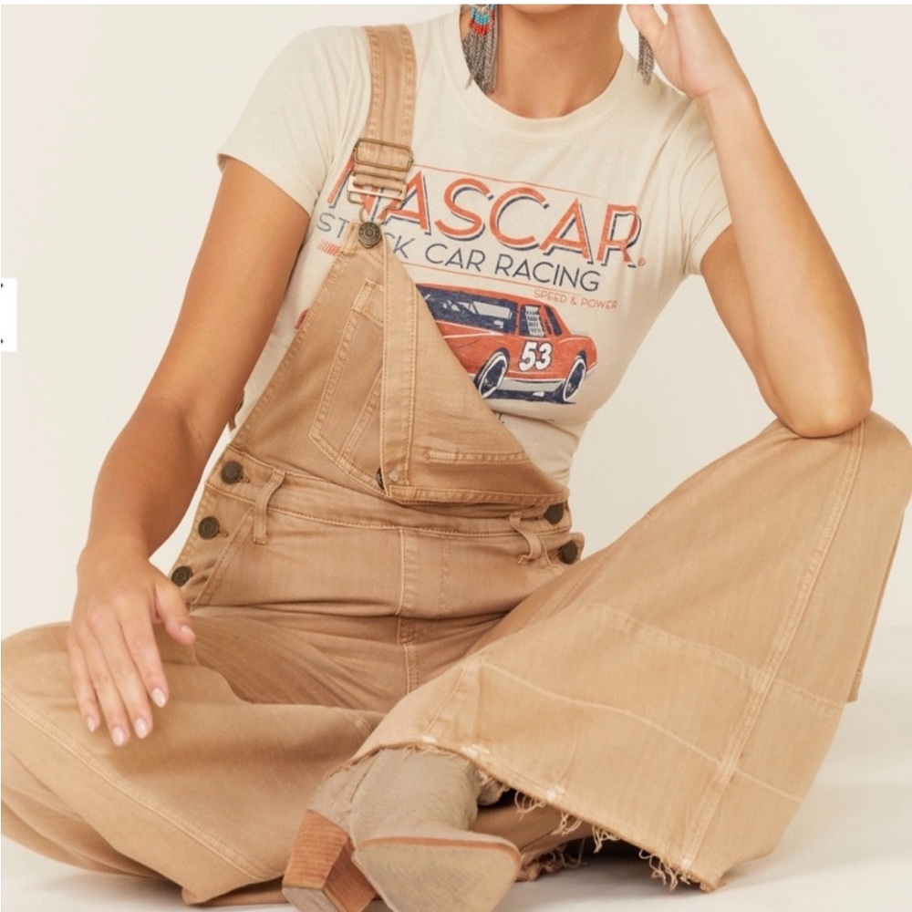 Show me your mumu San Fran overalls - tan -additional photos